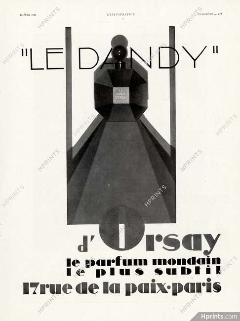 D'Orsay (Perfumes) 1931 Le Dandy