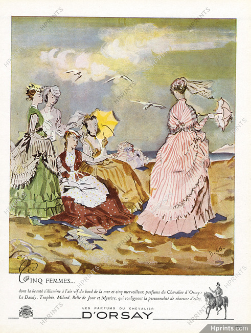 D'Orsay 1946 Cinq femmes... Delfau
