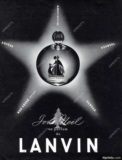 Lanvin (Perfumes) 1936 Christmas