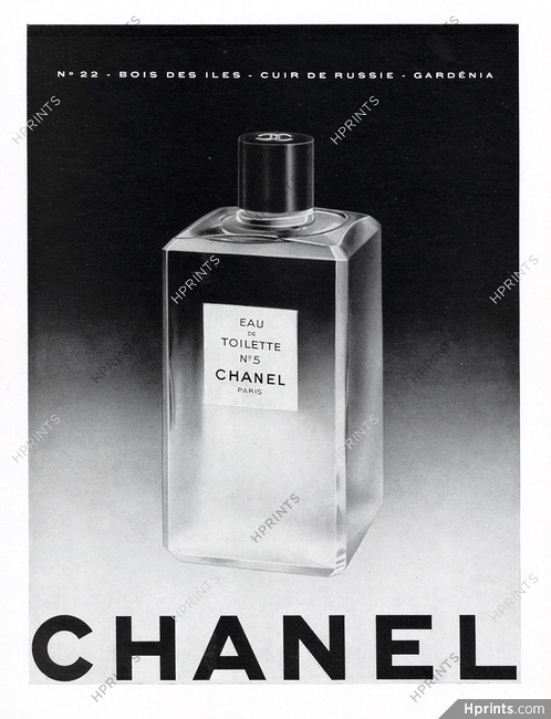 Chanel (Perfumes) 1957 Eau de Toilette n°5 (version B)