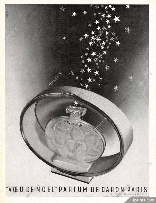 Caron (Perfumes) 1946 Voeu De Noël
