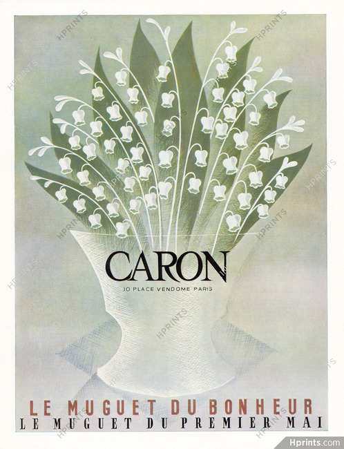 Caron (Perfumes) 1958 Le Muguet du Bonheur, Lily Of The Valley