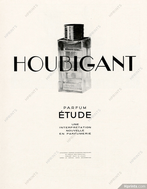 Houbigant 1931 Etude
