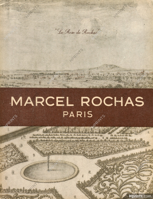 Marcel Rochas (Perfumes) 1949 La Rose de Rochas