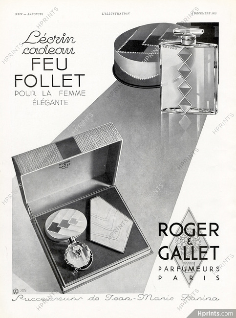 Roger & Gallet 1932 Feu-Follet
