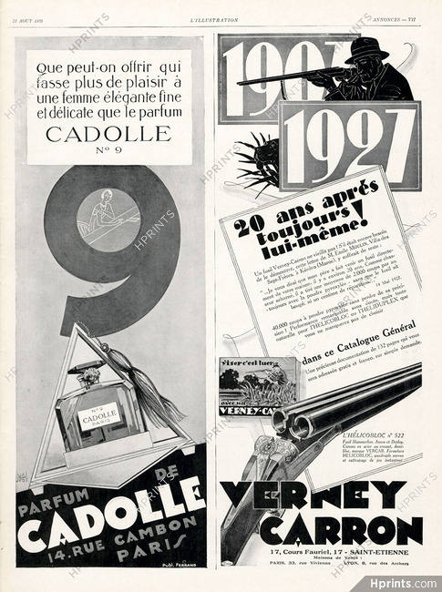 Cadolle (Perfumes) 1928 N°9, Jycel