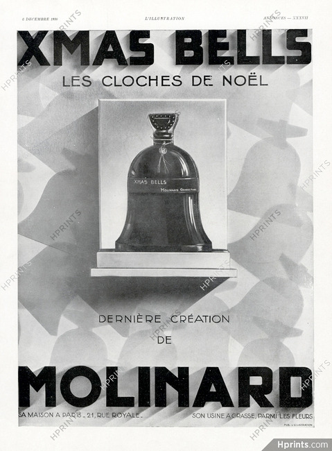 Molinard 1930 Xmas Bells