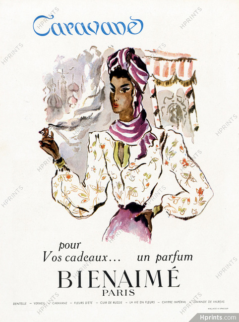 Bienaimé (Perfumes) 1947 Caravane (L)