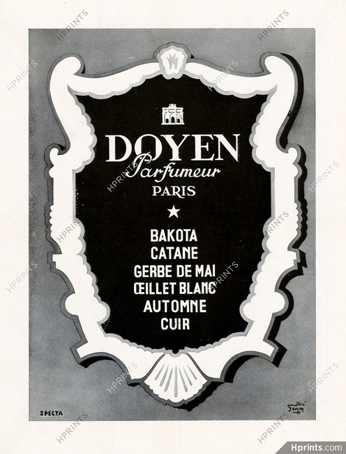 Doyen (Perfumes) 1947 Andre Jean