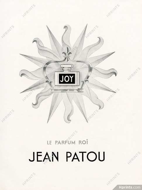 Jean Patou (Perfumes) 1953 Joy