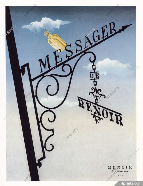 Renoir (Perfumes) 1951 Messager