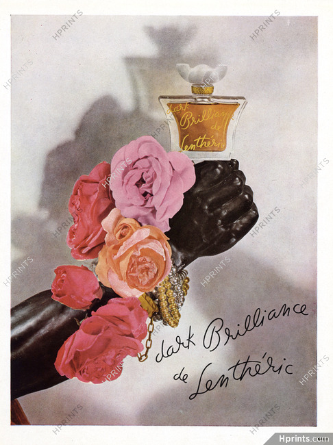 Lenthéric (Perfumes) 1947 Dark Brilliance, Rose