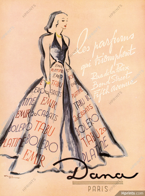 Dana (Perfumes) 1947 Facon-Marrec