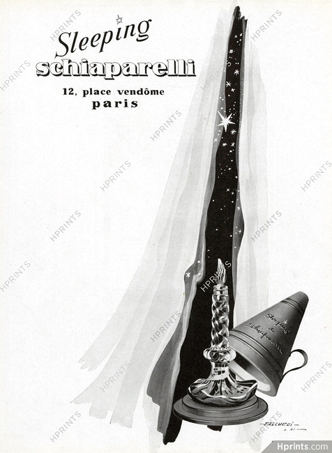 Schiaparelli (Perfumes) 1941 Sleeping, Falcucci 3
