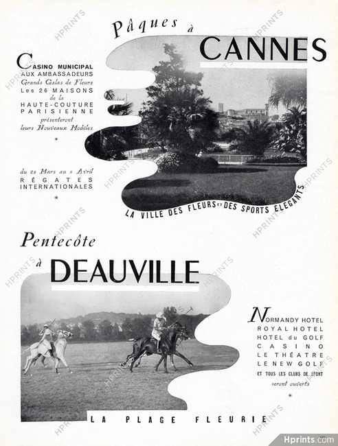Cannes & Deauville 1948 Polo