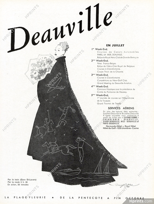 Deauville 1948 Guy Serre