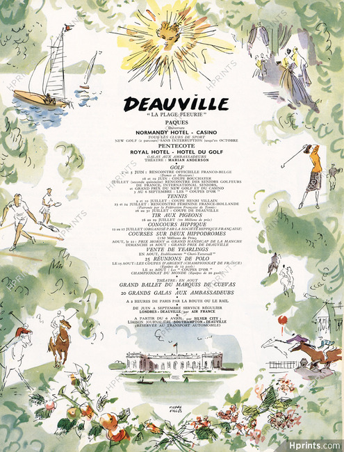Deauville 1956 Paques, Pierre Pagès