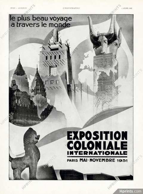 Exposition Coloniale Internationale 1931 Photo Lorelle
