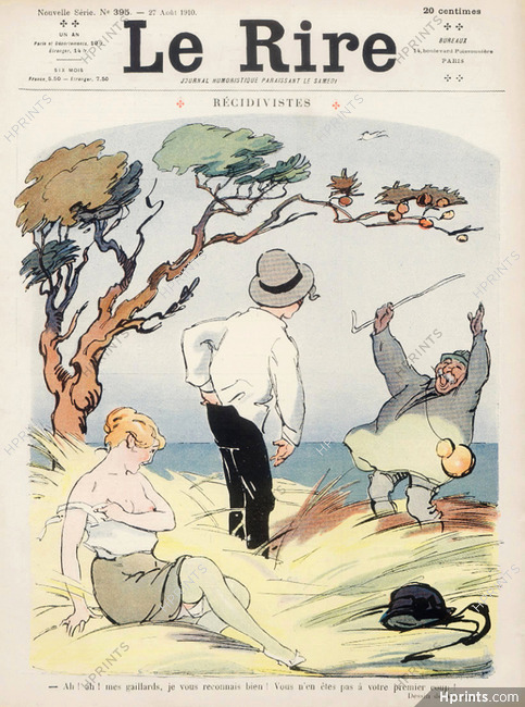 Henry Mirande 1910 "Récidivistes" Lovers