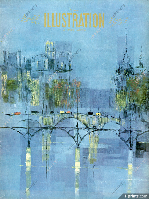 Lancelot Ney 1954 Pont des Arts, Paris