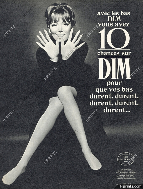 Dim (Hosiery, Stockings) 1966