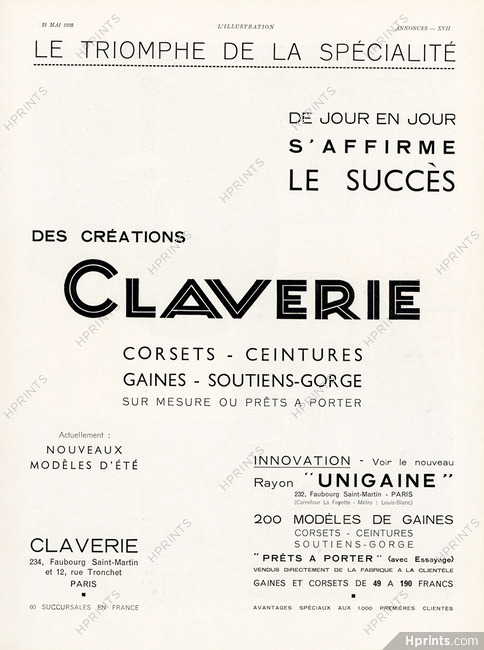 Claverie 1938