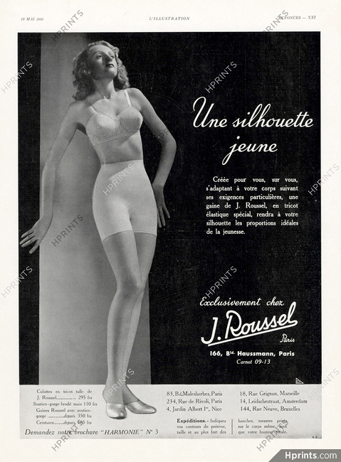 Roussel 1939 Girdle (L)
