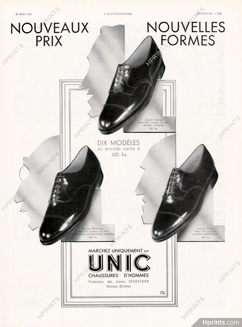 Unic (Shoes) 1935 Marchas