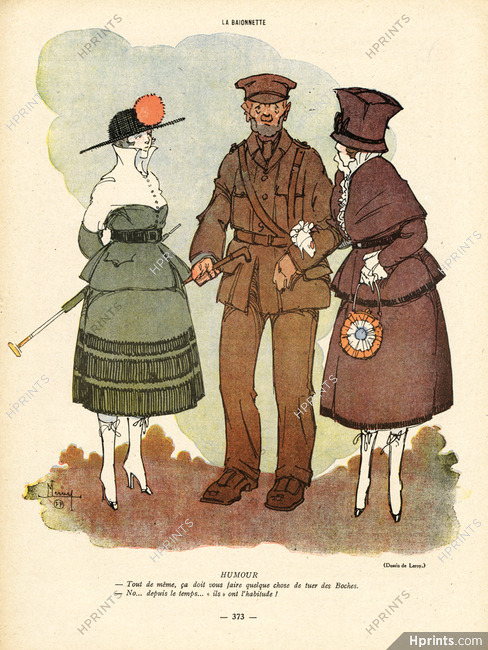 Leroy 1916 Humour, British Soldier, World War I