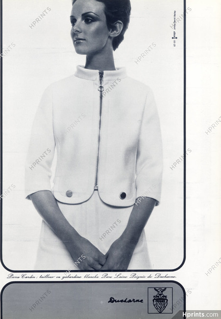 Pierre Cardin 1967 Ducharne, Photo David Bailey