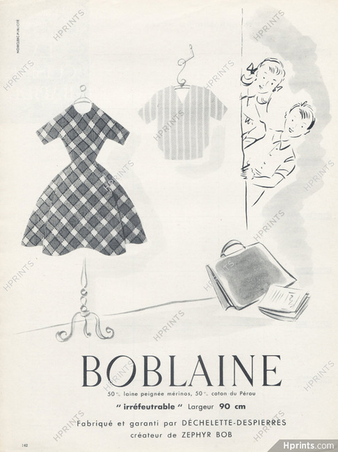 Dechelette Despierres (Fabric) 1956 Boblaine