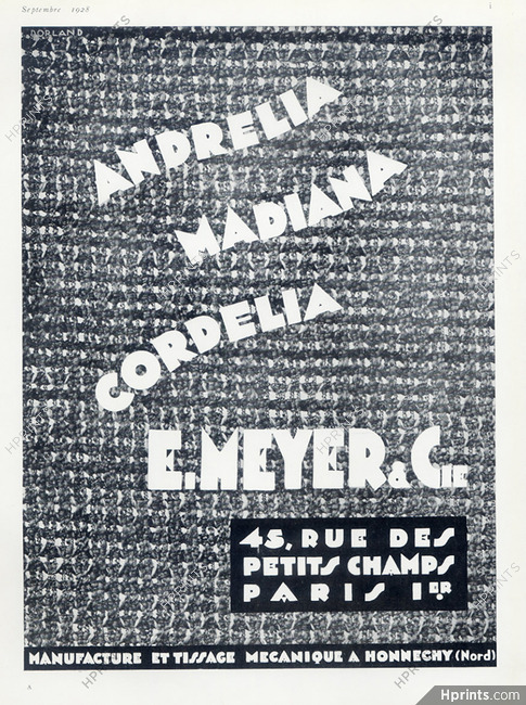E. Meyer & Cie 1928