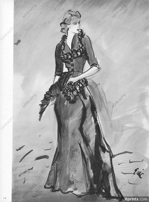 Balenciaga 1941 Evening Gown, Eric (Carl Erickson)