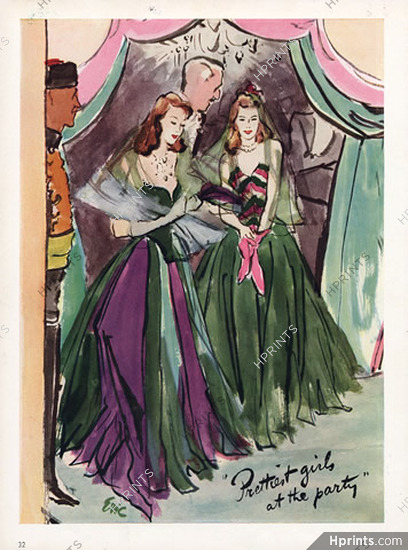 Eric 1941 "Prettiest Girls at the Party" Dancing Dresses