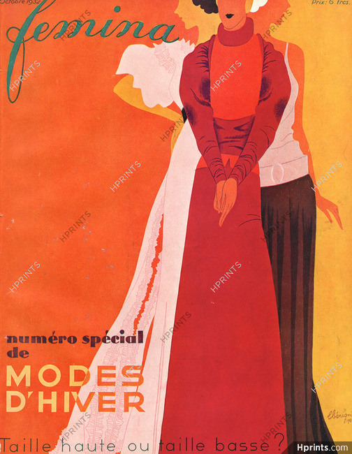 Léon Bénigni 1932 Femina Cover