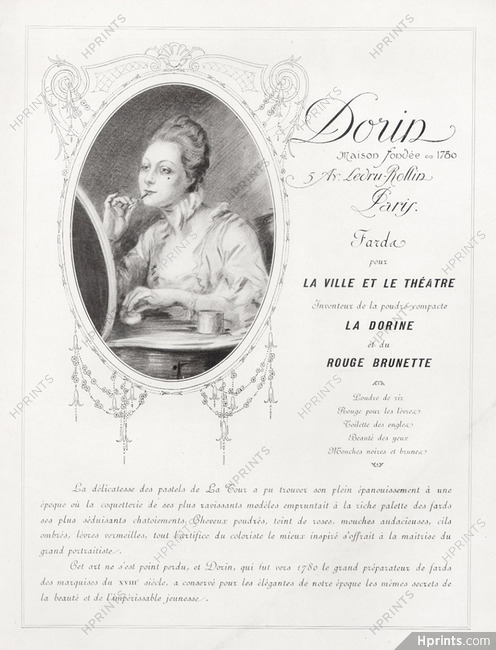 Dorin 1917 "La Dorine" & "Rouge Brunette", La Tour