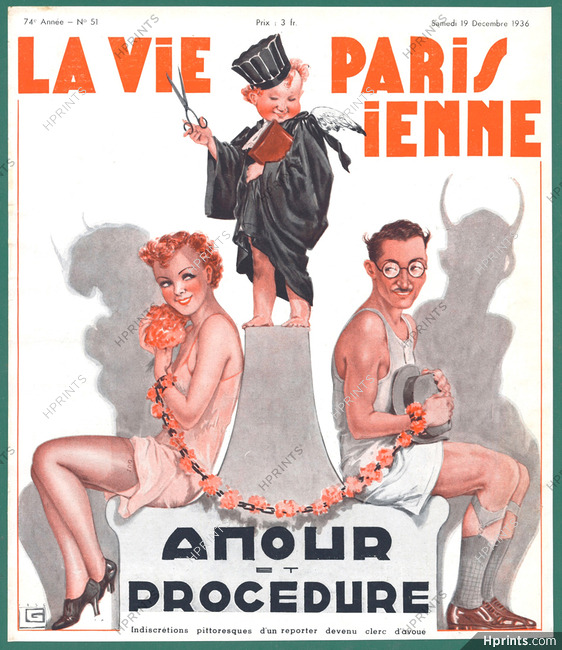 Georges Léonnec 1936 "Love and Procedure" Lawyer