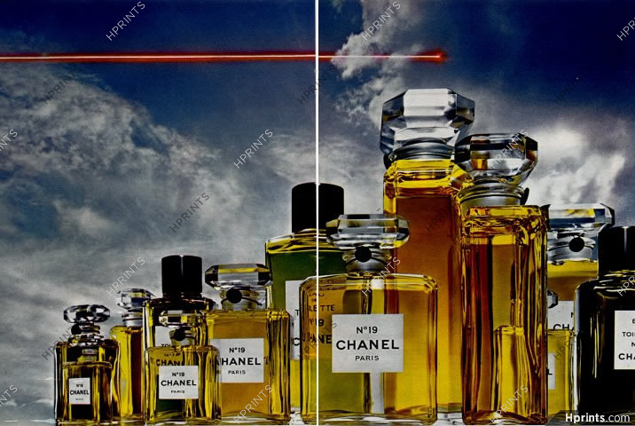 Chanel (Perfumes) 1973 Numero 19 — Perfumes — Advertisement