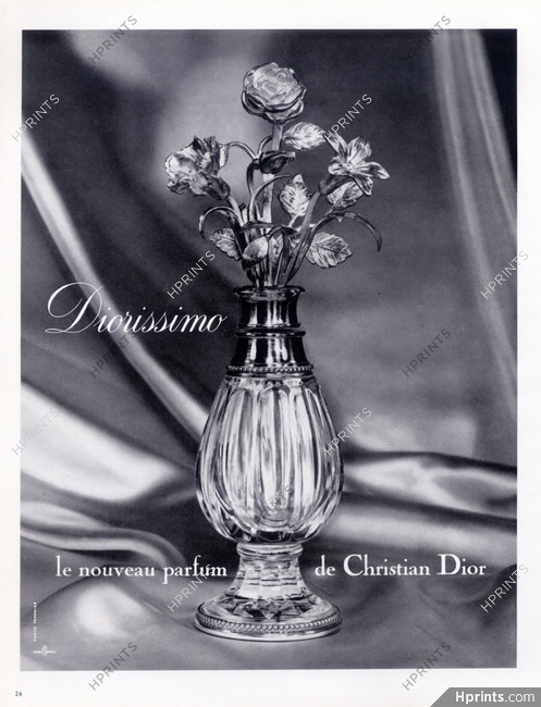 Christian Dior (Perfumes) 1956 Diorissimo, Photo Taponier