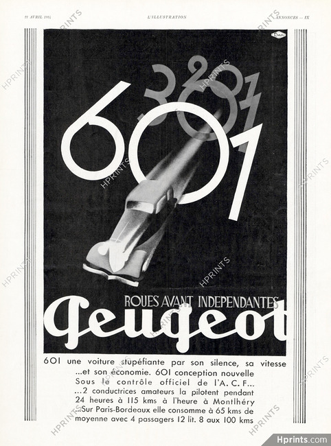 Peugeot 1934 601