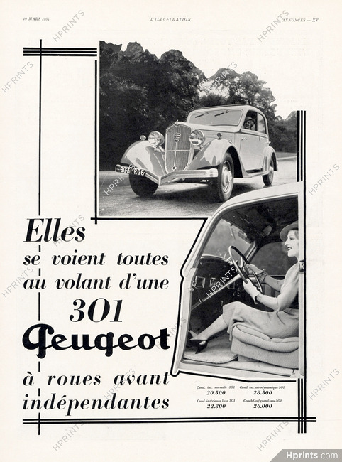 Peugeot 1934 301