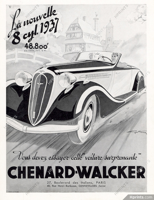 Chenard & Walcker 1937 Geo Ham (version B)