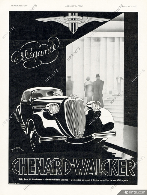 Chenard & Walcker 1936 Jean Bertrand