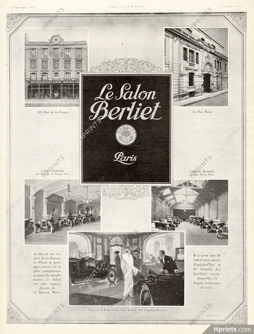 Le Salon Berliet 1923