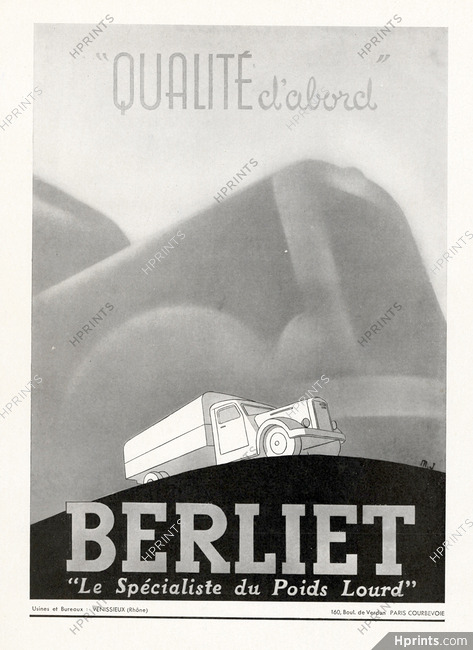 Berliet 1946 Qualité d'abord
