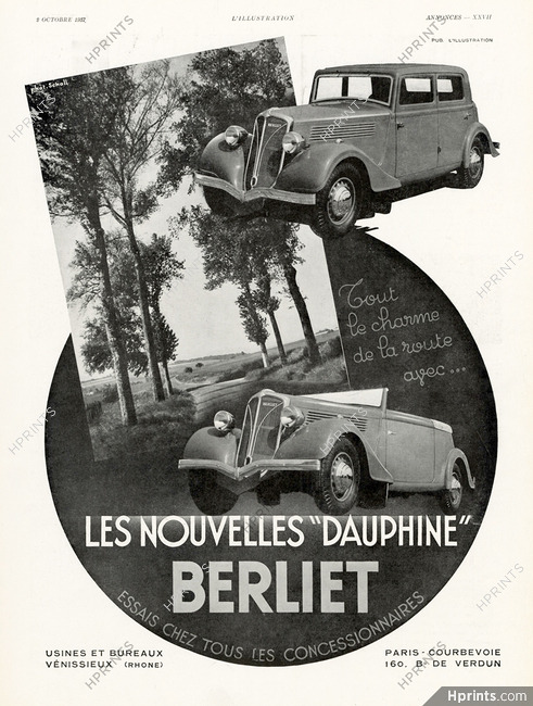 Berliet 1937 Nouvelles "Dauphine", Schall