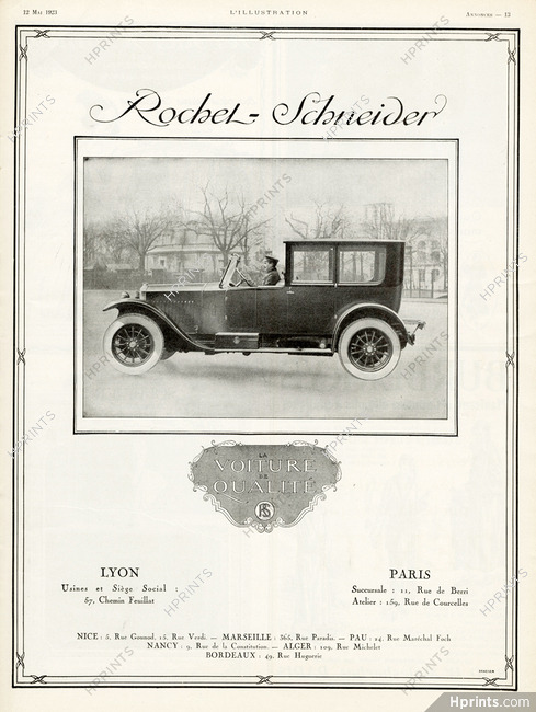 Rochet-Schneider 1923