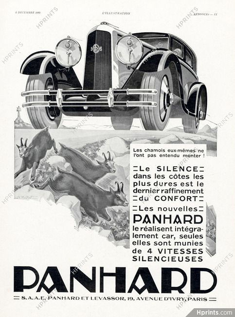 Panhard & Levassor 1930 Kow