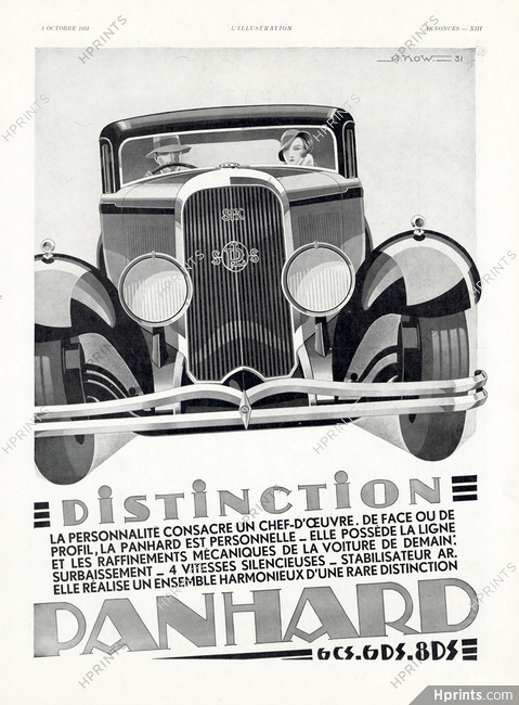 Panhard & Levassor 1931 Distinction, Alexis Kow (L)