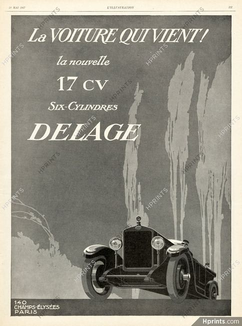 Delage (Cars) 1927
